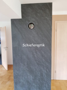 Schieferoptik nachher